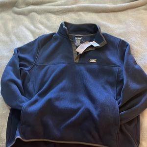 New with tags. LL Bean 1/4 Zip Sweater XXL